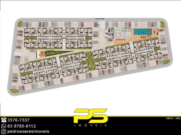Imagem Apartamento com 2 Quartos à Venda, 58 m² em Loteamento Praia Grande - Cabedelo Imagem Apartamento com 2 Quartos à Venda, 58 m² em Loteamento Praia Grande - Cabedelo