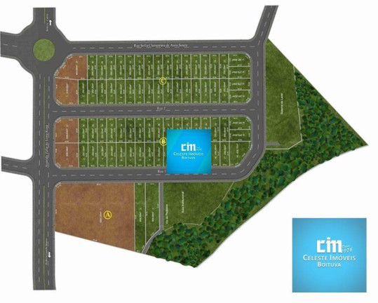 Terreno à Venda, 808 m² em Portal Ville Acácias - Boituva