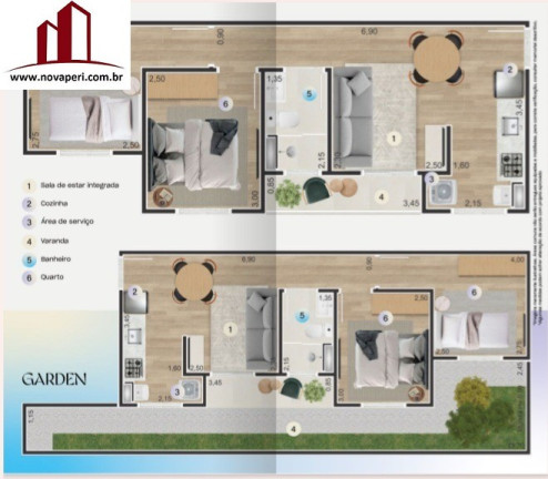 Apartamento com 2 Quartos à Venda, 45 m² em Vila Dos Comerciários - Franco Da Rocha