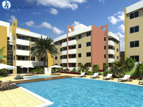 Imagem Apartamento com 2 Quartos para Alugar ou Temporada, 63 m² em Nova Parnamirim - Parnamirim