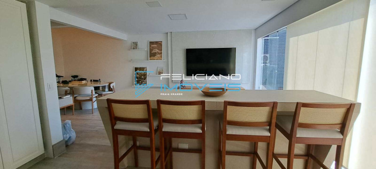 Imagem Apartamento com 2 Quartos à Venda, 110 m² em Canto Do Forte - Praia Grande