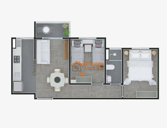 Imagem Apartamento com 2 Quartos à Venda, 47 m² em Vila Nova Bonsucesso - Guarulhos Imagem Apartamento com 2 Quartos à Venda, 47 m² em Vila Nova Bonsucesso - Guarulhos