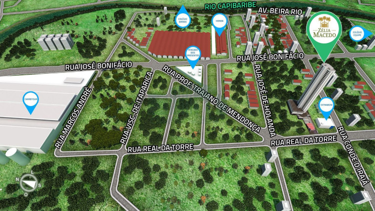 Imagem Apartamento com 4 Quartos à Venda, 123 m² em Torre - Recife