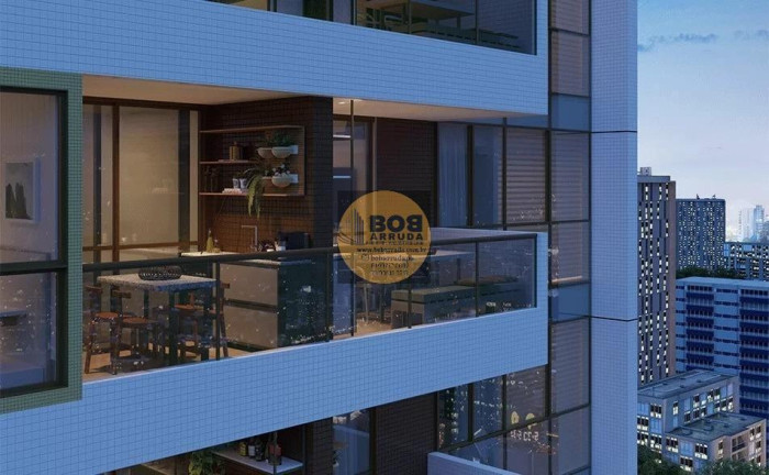 Imagem Apartamento com 1 Quarto à Venda, 36 m² em Graças - Recife