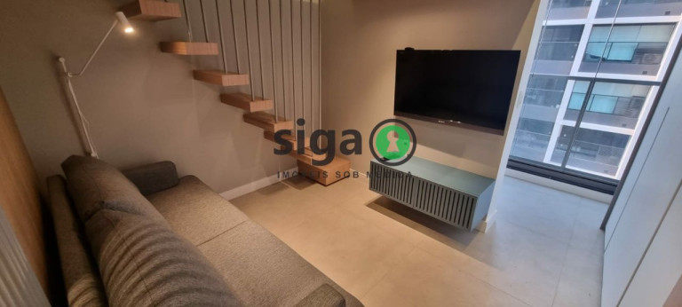 Apartamento com 1 Quarto para Alugar, 30 m² em Brooklin - São Paulo