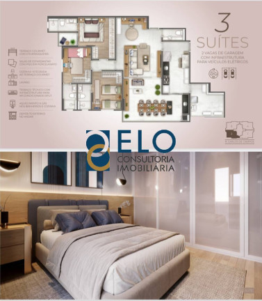 Imagem Apartamento com 3 Quartos à Venda, 125 m² em Ponta Da Praia - Santos Imagem Apartamento com 3 Quartos à Venda, 125 m² em Ponta Da Praia - Santos