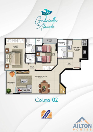 Imagem Apartamento com 3 Quartos à Venda, 90 m² em Praia Do Morro - Guarapari Imagem Apartamento com 3 Quartos à Venda, 90 m² em Praia Do Morro - Guarapari