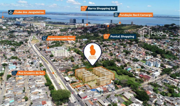 Imagem Apartamento com 2 Quartos à Venda, 41 m² em Santa Tereza - Porto Alegre Imagem Apartamento com 2 Quartos à Venda, 41 m² em Santa Tereza - Porto Alegre