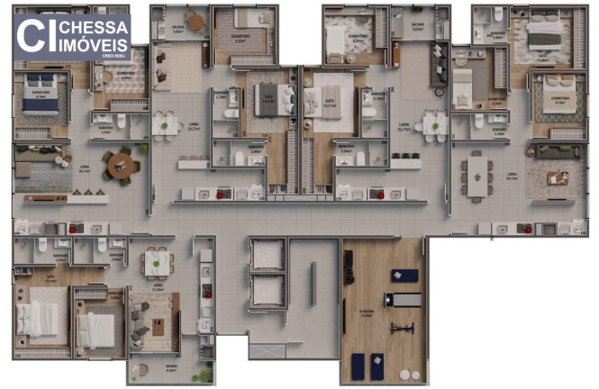 Imagem Apartamento com 2 Quartos à Venda, 85 m² em Vila Operária - Itajaí Imagem Apartamento com 2 Quartos à Venda, 85 m² em Vila Operária - Itajaí