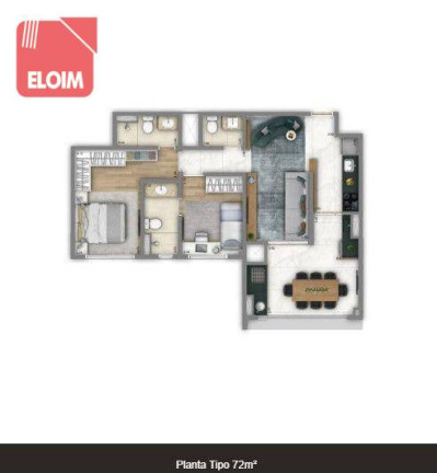 Imagem Apartamento com 2 Quartos à Venda, 72 m² em Freguesia Do ó - São Paulo
