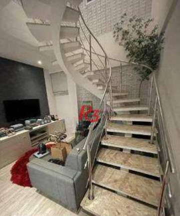 Imagem Cobertura com 3 Quartos à Venda, 190 m² em Embaré - Santos