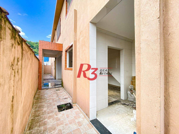 Imagem Casa com 2 Quartos à Venda, 60 m² em Chico De Paula - Santos