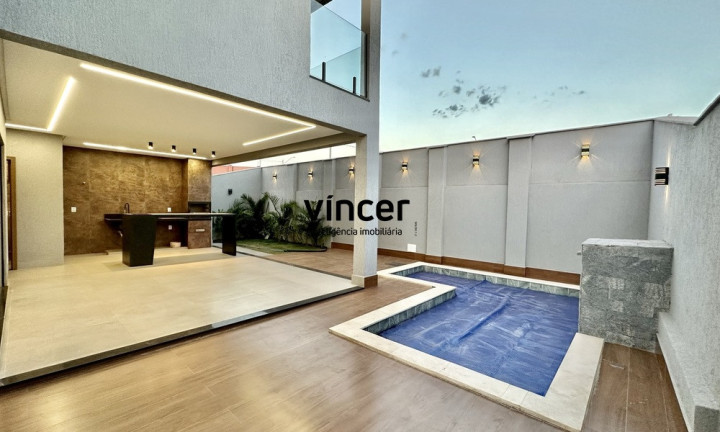 Imagem Casa com 4 Quartos à Venda, 268 m² em Jardins Capri - Senador Canedo