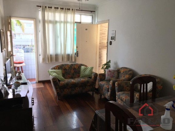 Apartamento com 3 Quartos à Venda, 108 m² em Encruzilhada - Santos