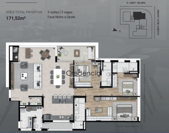 Imagem Apartamento com 3 Quartos à Venda, 150 m² em Seminário - Curitiba Imagem Apartamento com 3 Quartos à Venda, 150 m² em Seminário - Curitiba