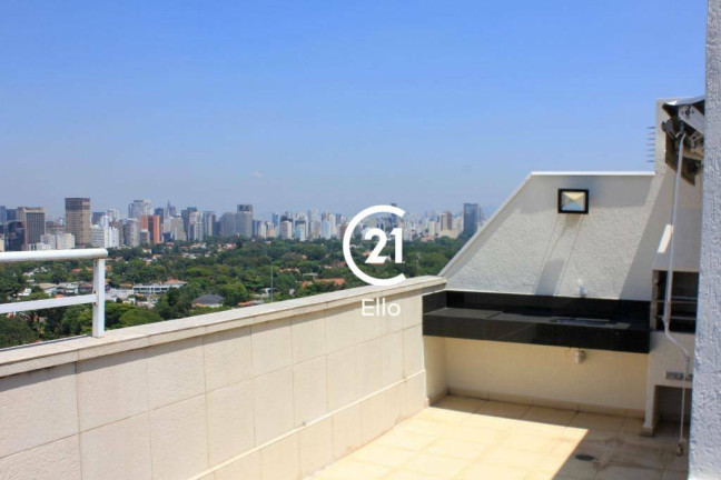 Imagem Cobertura com 2 Quartos para Alugar, 150 m² em Itaim Bibi - São Paulo