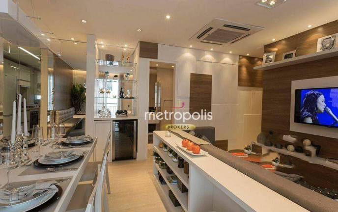 Imagem Apartamento com 3 Quartos à Venda, 57 m² em Vila Valparaíso - Santo André