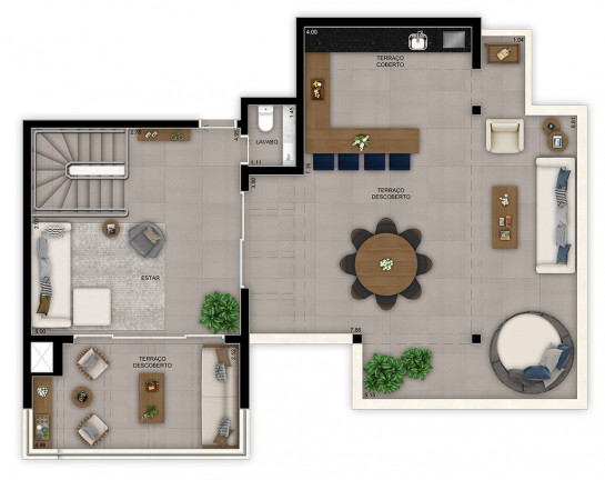 Imagem Apartamento com 3 Quartos à Venda, 82 m² em Vila Gilda - Santo André