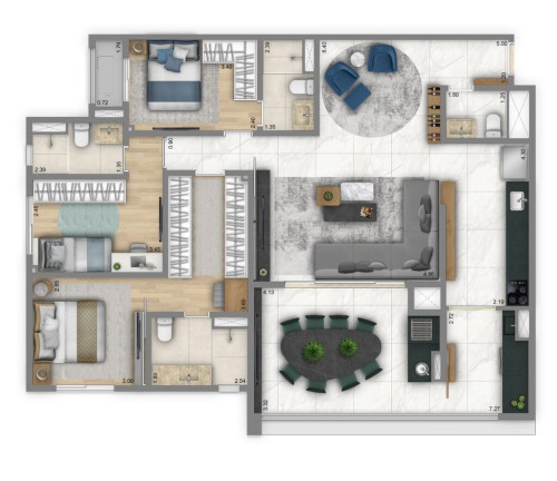 Imagem Apartamento com 3 Quartos à Venda, 125 m² em Saúde - São Paulo
