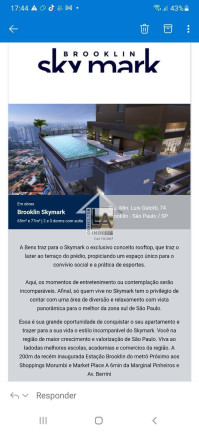 Imagem Apartamento com 1 Quarto à Venda, 62 m² em Brooklin Novo - São Paulo Imagem Apartamento com 1 Quarto à Venda, 62 m² em Brooklin Novo - São Paulo
