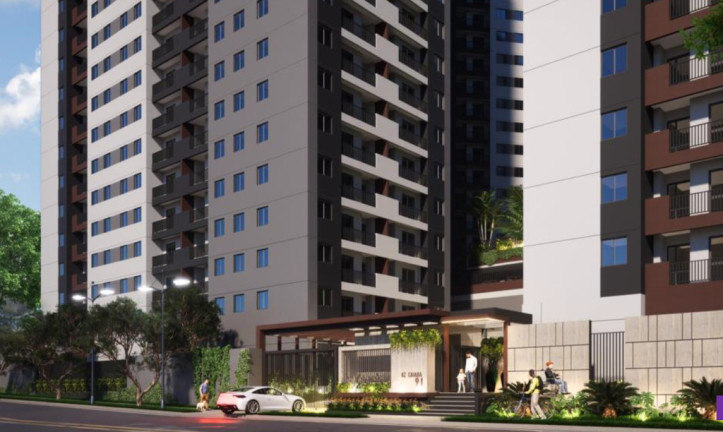 Apartamento com 2 Quartos à Venda, 38 m² em Santo Amaro - São Paulo