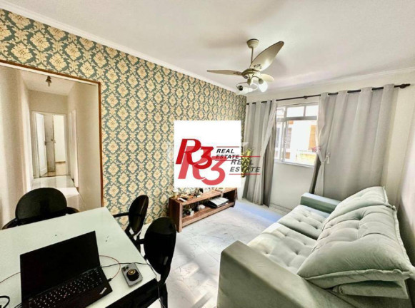 Apartamento com 2 Quartos à Venda, 75 m² em Embaré - Santos