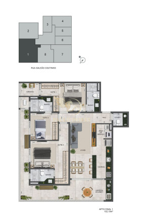 Imagem Apartamento com 2 Quartos à Venda, 74 m² em Itaguá - Ubatuba Imagem Apartamento com 2 Quartos à Venda, 74 m² em Itaguá - Ubatuba