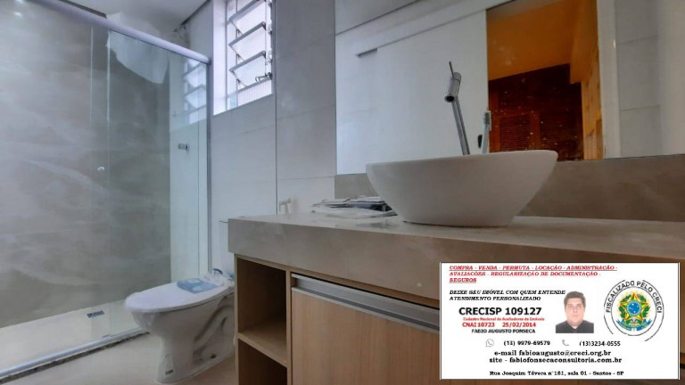 Imagem Apartamento com 3 Quartos à Venda, 134 m² em José Menino - Santos