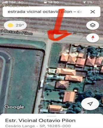 Terreno à Venda, 500 m² em Torninos - Cesário Lange