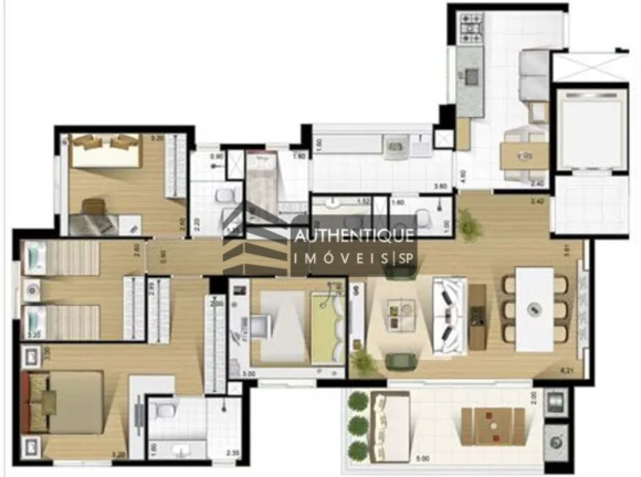 Imagem Apartamento com 3 Quartos à Venda, 129 m² em Vila Mariana - São Paulo Imagem Apartamento com 3 Quartos à Venda, 129 m² em Vila Mariana - São Paulo