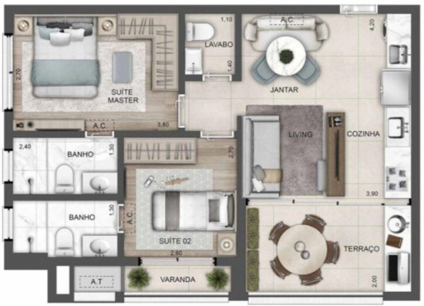 Imagem Cobertura com 4 Quartos à Venda, 164 m² em Perdizes - São Paulo Imagem Cobertura com 4 Quartos à Venda, 164 m² em Perdizes - São Paulo
