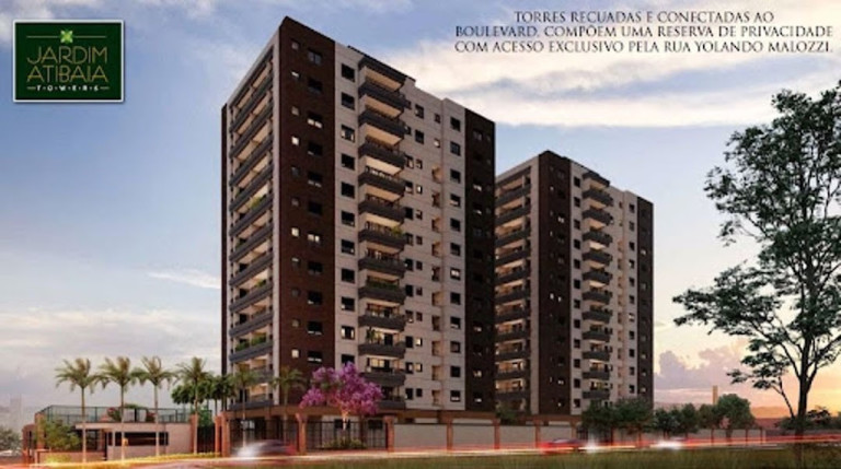 Apartamento com 2 Quartos à Venda, 69 m² em Alvinópolis - Atibaia