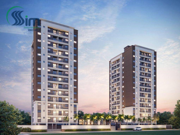 Apartamento com 2 Quartos à Venda, 51 m² em Joaquim Távora - Fortaleza