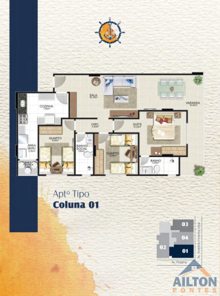Imagem Apartamento com 3 Quartos à Venda, 93 m² em Praia Do Morro - Guarapari Imagem Apartamento com 3 Quartos à Venda, 93 m² em Praia Do Morro - Guarapari