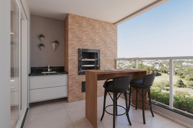 Imagem Apartamento com 2 Quartos à Venda, 58 m² em Boa Vista - Curitiba