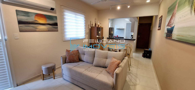 Imagem Apartamento com 1 Quarto à Venda, 65 m² em Canto Do Forte - Praia Grande