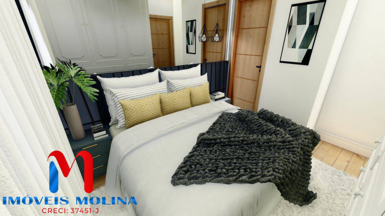 Imagem Apartamento com 2 Quartos à Venda, 46 m² em Santa Maria - Santo André