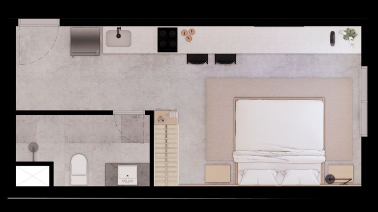 Imagem Studio com 1 Quarto à Venda, 26 m² em Brás - São Paulo Imagem Studio com 1 Quarto à Venda, 26 m² em Brás - São Paulo