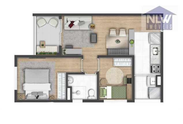 Apartamento com 2 Quartos à Venda, 45 m² em Vila Suzana - São Paulo