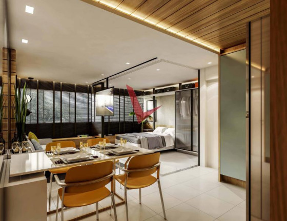 Apartamento com 1 Quarto à Venda, 43 m² em Meireles - Fortaleza