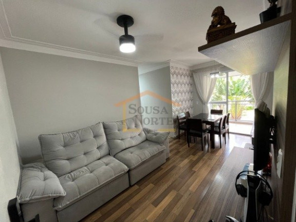 Apartamento com 2 Quartos à Venda, 58 m² em Jardim Flor Da Montanha - Guarulhos