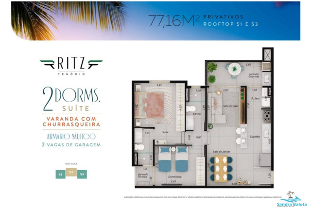 Imagem Apartamento com 2 Quartos à Venda, 79 m² em Tenório - Ubatuba Imagem Apartamento com 2 Quartos à Venda, 79 m² em Tenório - Ubatuba