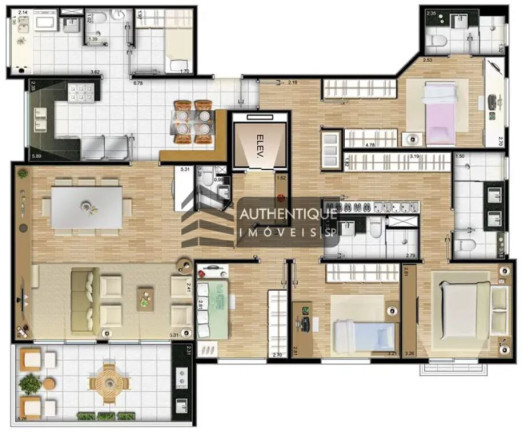 Imagem Apartamento com 2 Quartos à Venda, 149 m² em Perdizes - São Paulo