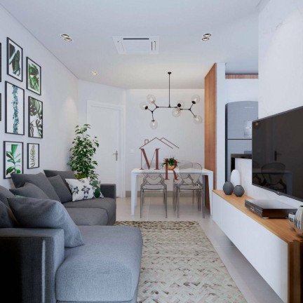 Imagem Apartamento com 1 Quarto à Venda, 50 m² em Boqueirão - Praia Grande