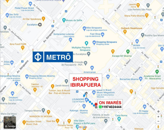 Imagem Apartamento com 1 Quarto para Alugar, 22 m² em Moema - São Paulo