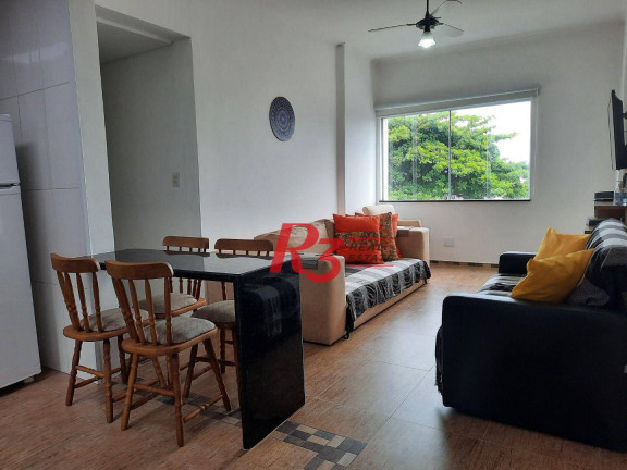 Apartamento com 3 Quartos à Venda, 73 m² em Embaré - Santos