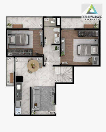 Imagem Apartamento com 3 Quartos à Venda, 140 m² em Aeroporto - Juiz De Fora