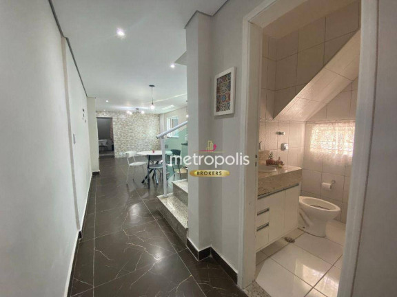 Imagem Sobrado com 4 Quartos à Venda, 160 m² em Vila Scarpelli - Santo André Imagem Sobrado com 4 Quartos à Venda, 160 m² em Vila Scarpelli - Santo André