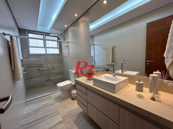 Imagem Apartamento com 3 Quartos à Venda, 130 m² em Gonzaga - Santos