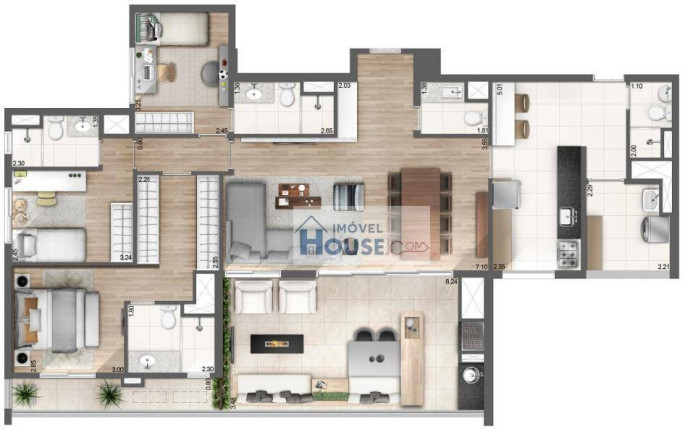 Imagem Apartamento com 3 Quartos à Venda, 149 m² em Vila Madalena - São Paulo